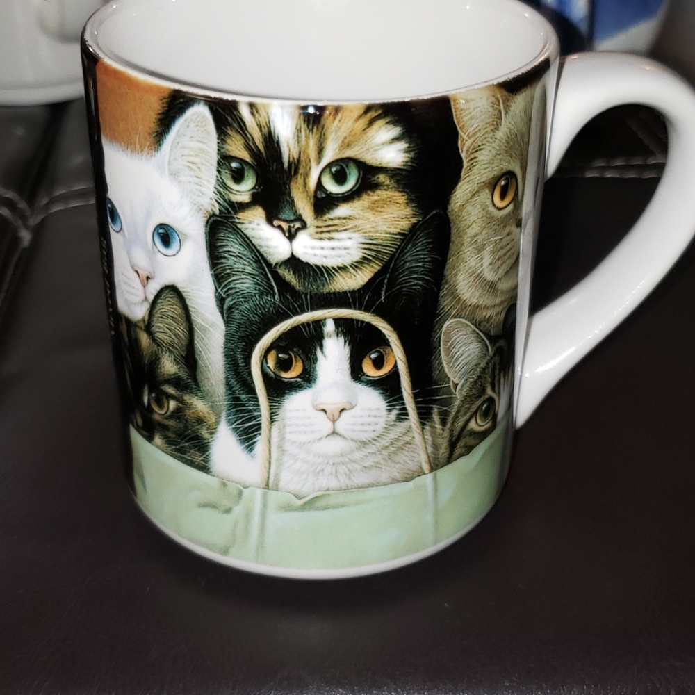 Braldt Braids panting of A mixed bag mug